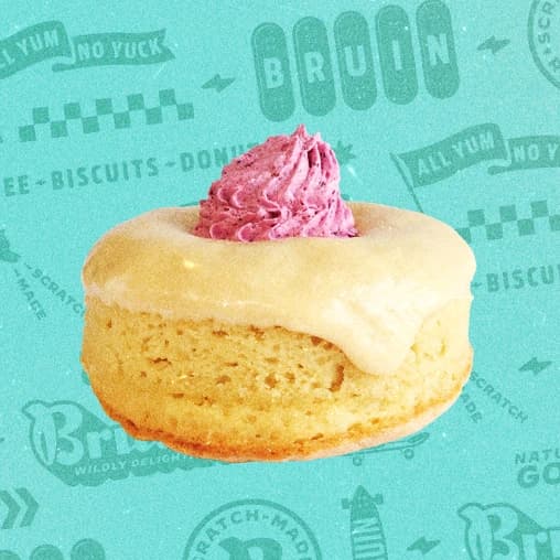 Blueberry Pancake Donut